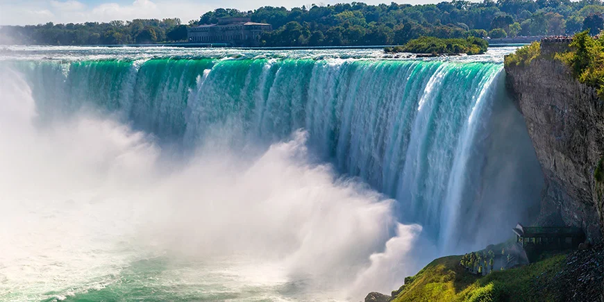 Horseshoe Falls am Niagarafall in Kanada