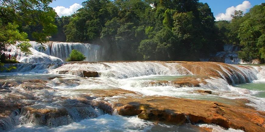 Agua Azul in Mexiko