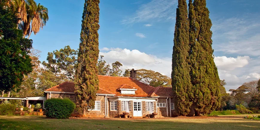 Karen-Blixen-Museum in Nairobi an einem sonnigen Tag