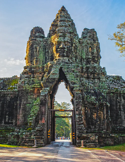 Eingang zu Angkor Thom, Kambodscha