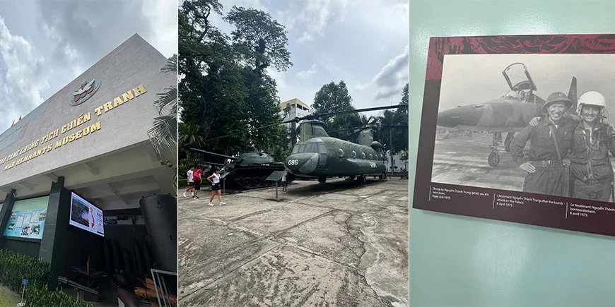 Kriegsreliktmuseum in Ho-Chi-Minh-Stadt