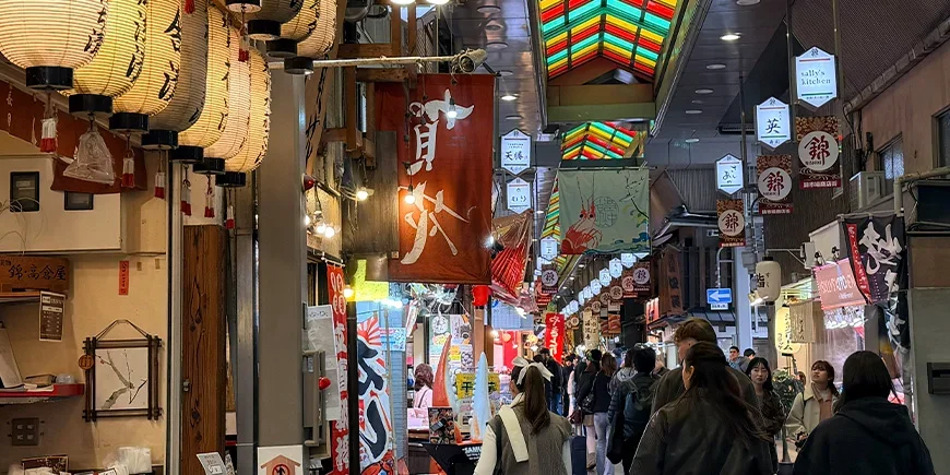 Nishiki-Markt in Kioto