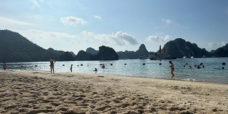 Der Strand auf Ti Top Island