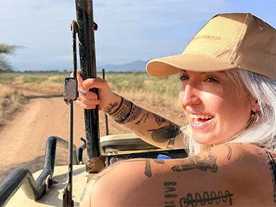 Cat von TourCompass auf Safari in Kenia