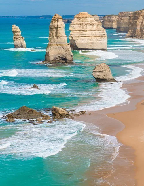 Die Zwölf Apostel an der Great Ocean Road in Australien