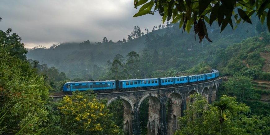 Das Hochland in Sri Lanka