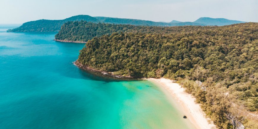 Long Beach auf Koh Rong in Kambodscha