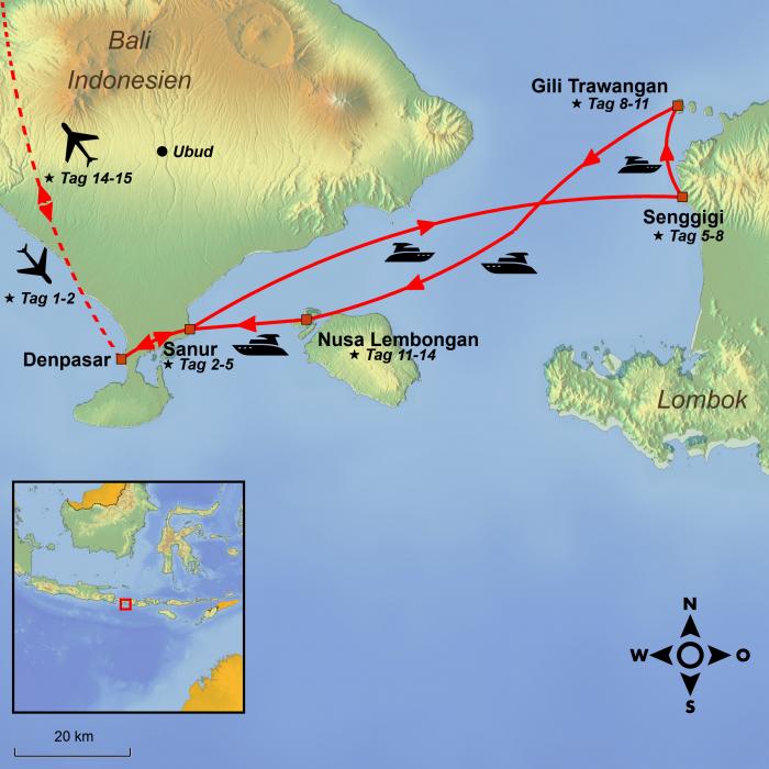 Inselhopping in Indonesien – 4 Paradiesinseln in 2 Wochen