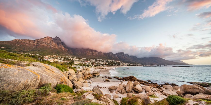 Der Tafelberg wolken