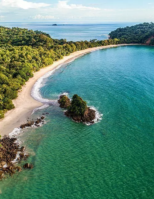 Costa Ricas Höhepunkte mit Badeurlaub in Manuel Antonio