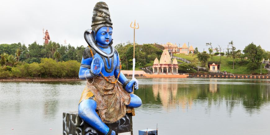 Shiva-Statue am Großen Becken