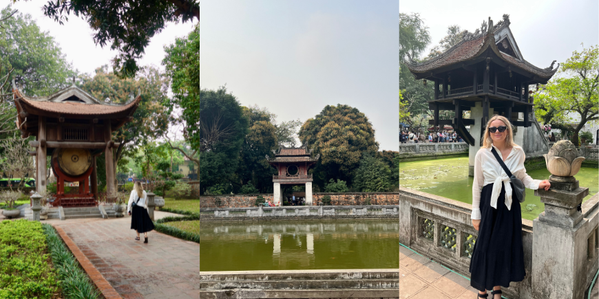 Tempel in Hanoi