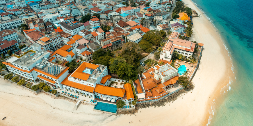 Stone Town von oben