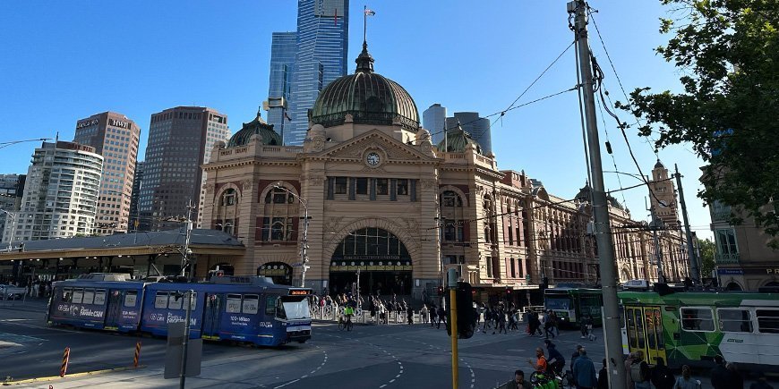 Schönes Gebäude in Melbourne, Australien