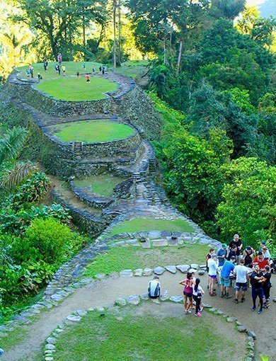 Wanderung zur Lost City, Kolumbien