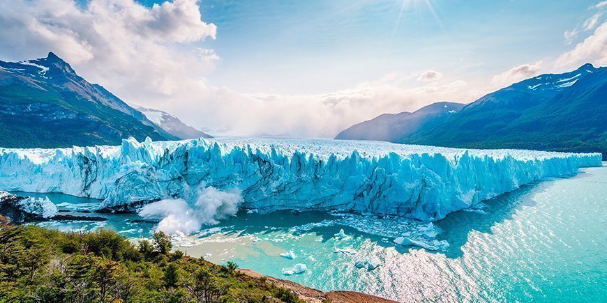 Perito-Moreno-Gletscher in Los Glaciares, Argentinien