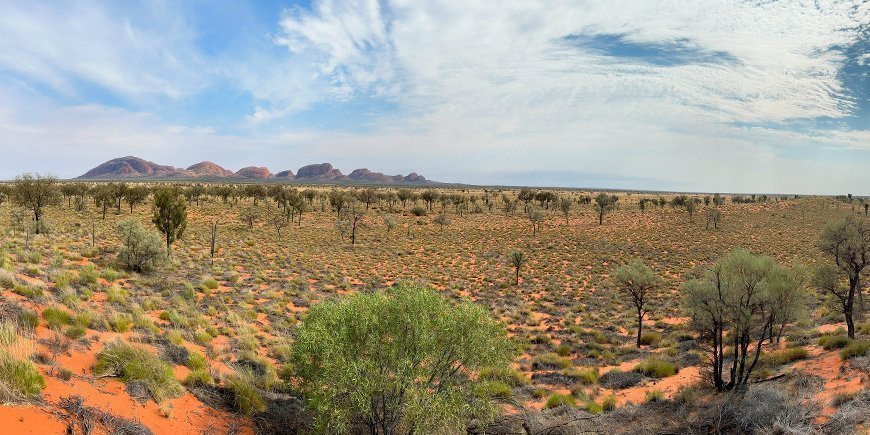 Die Umgebung von Uluru und Kata Tjuta
