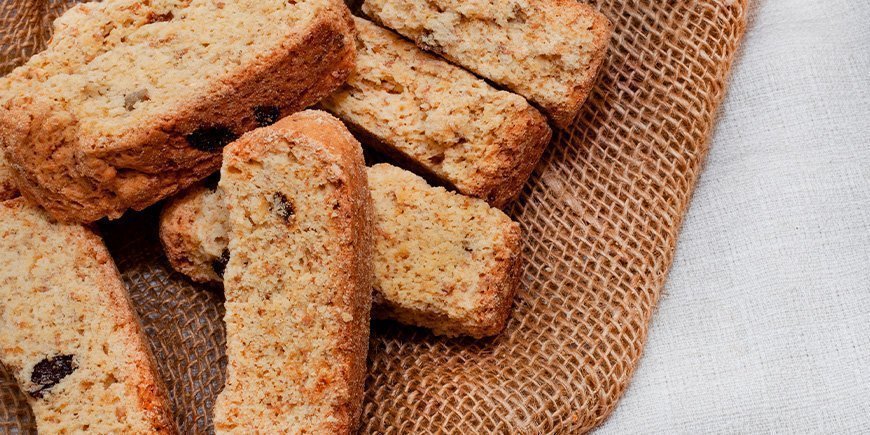 Der traditionelle südafrikanische Zwieback Rusks