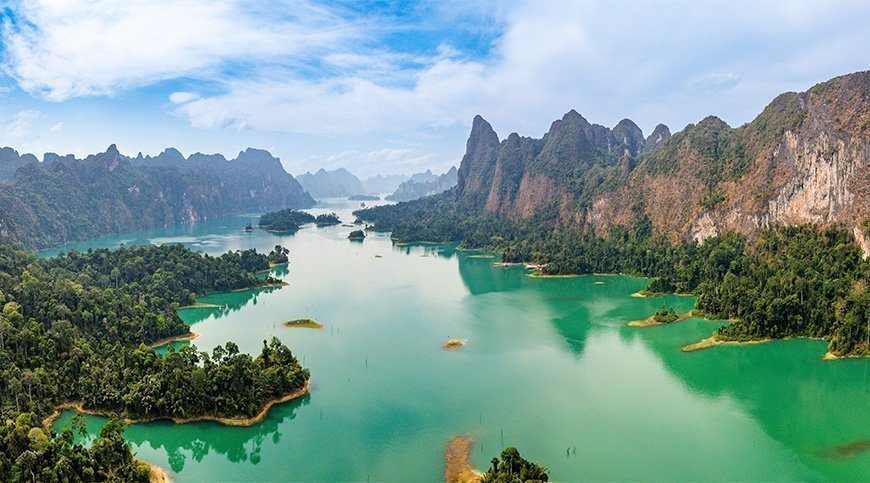 Der Cheow Lan See im Khao Sok National Park