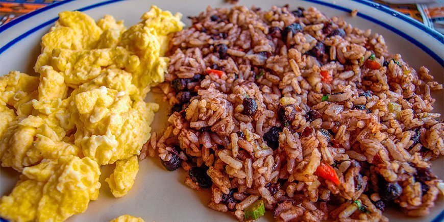 Gallo Pinto mit Rührei