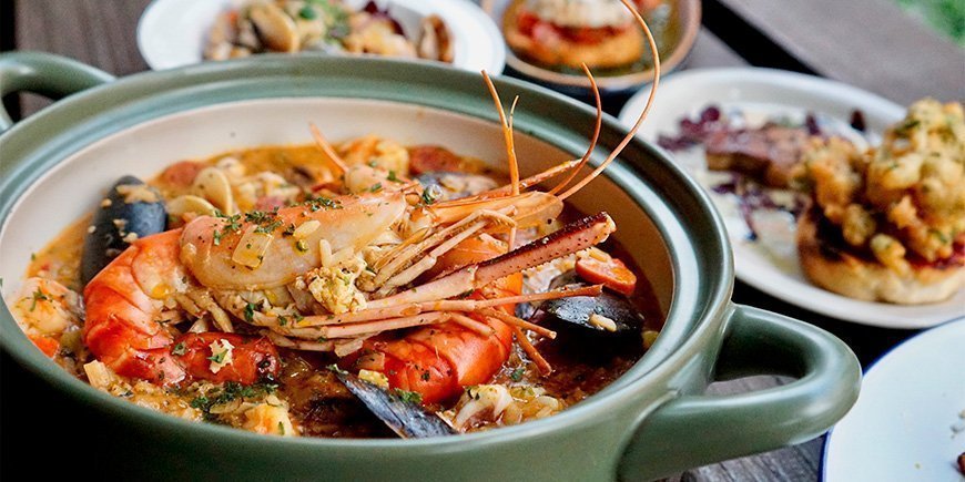Gumbo mit Meeresfrüchten