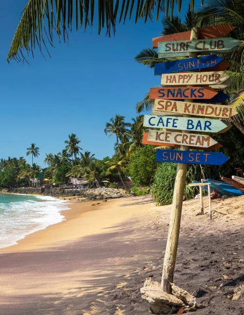 Sri Lankas Strände mit einem Hauch von Kultur