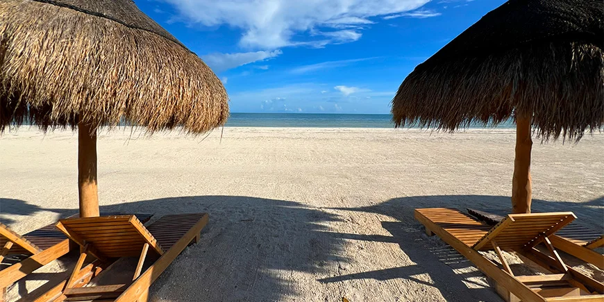 Strand auf Isla Holbox
