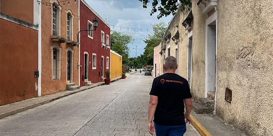 Spaziergang durch die Straßen von Valladolid