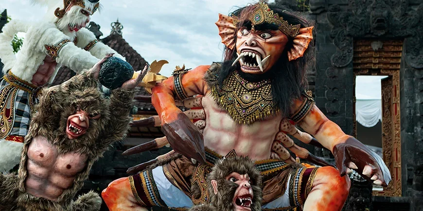 Ogoh-ogoh auf Bali