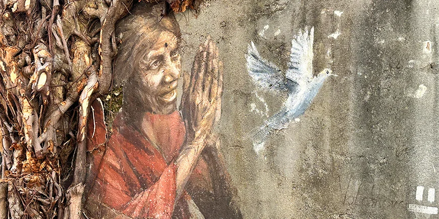 Street Art in Georgetown in Malaysia