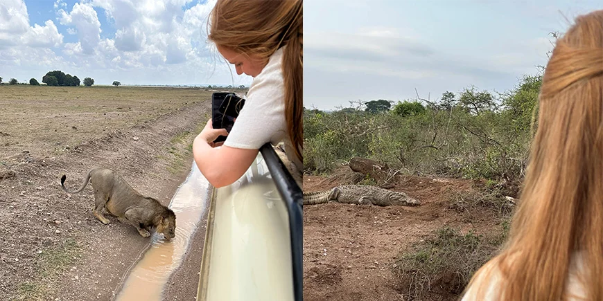 Isabella erlebt Kenia