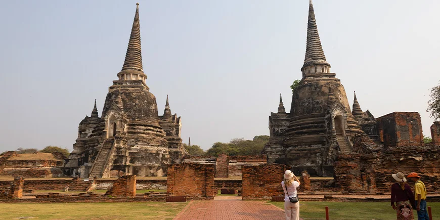 Ayutthaya Historical Park in Thailand