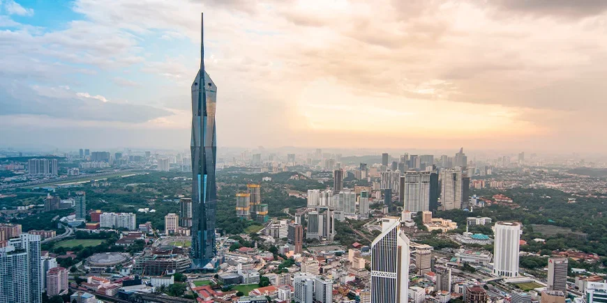 Merdeka 118, das höchste Gebäude Malaysias