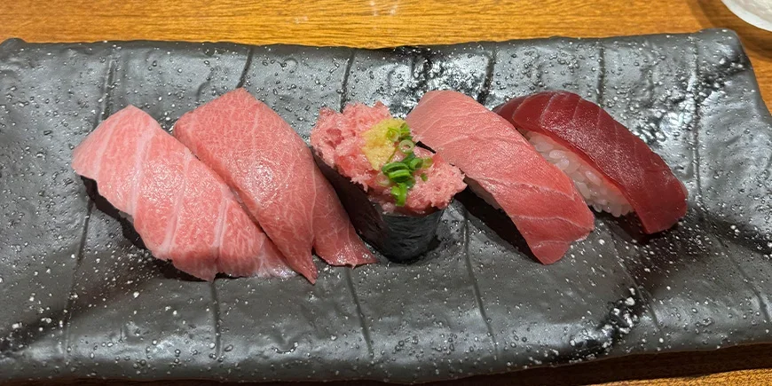 Sushi, wie es in Japan aussieht