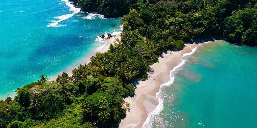 Manuel Antonio Nationalpark von oben