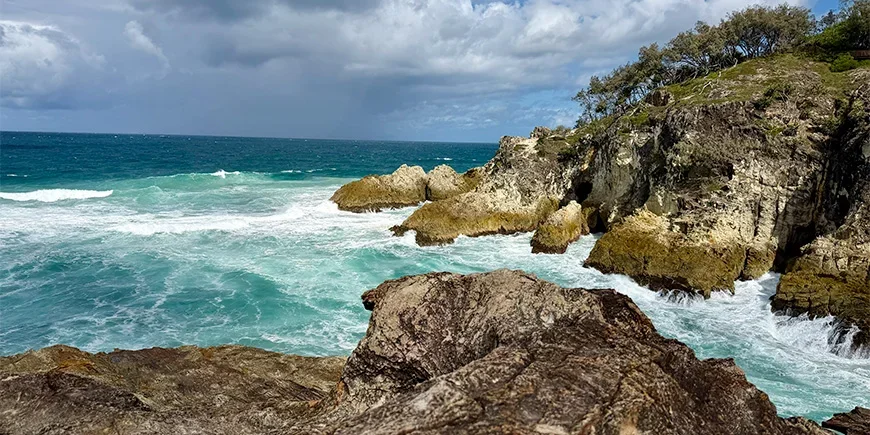 Der schönste Ausblick auf North Stradbroke Island