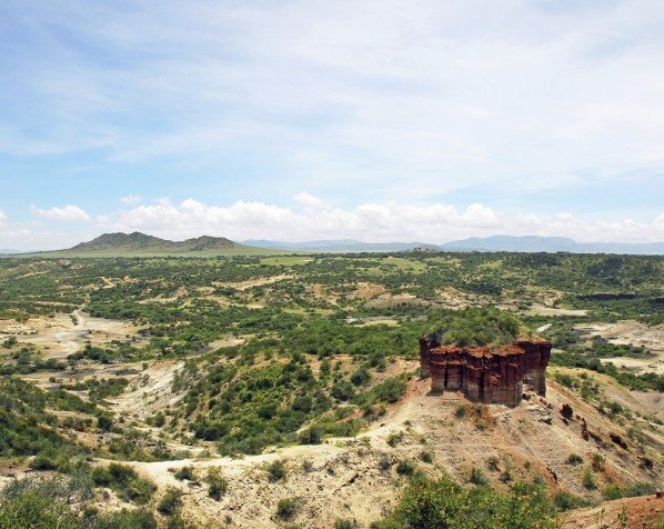 Die Olduvai-Schlucht